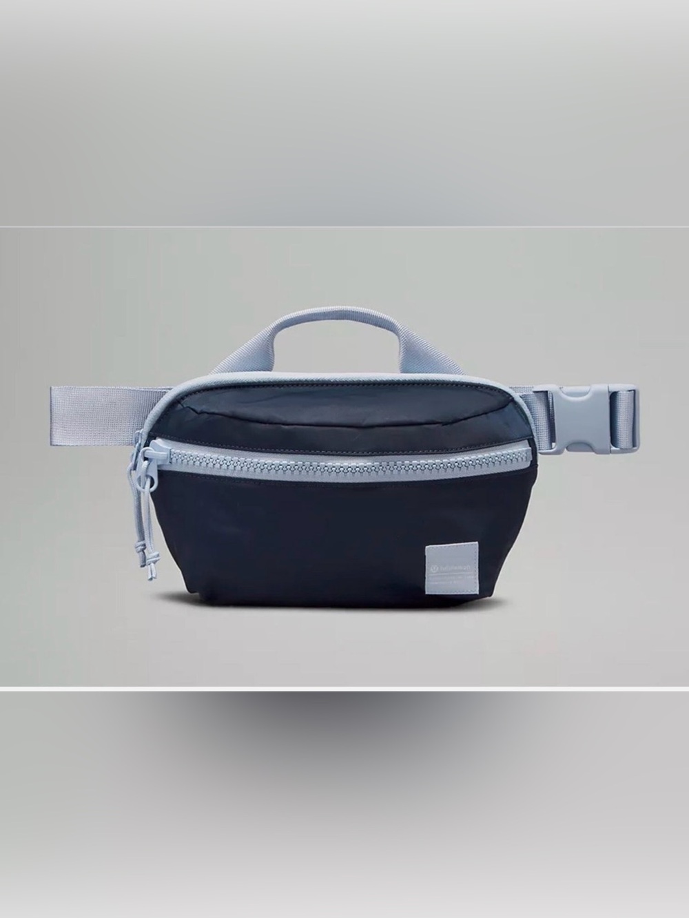 NWOT- lululemon blue and Light Blue Crossbody Belt Bag